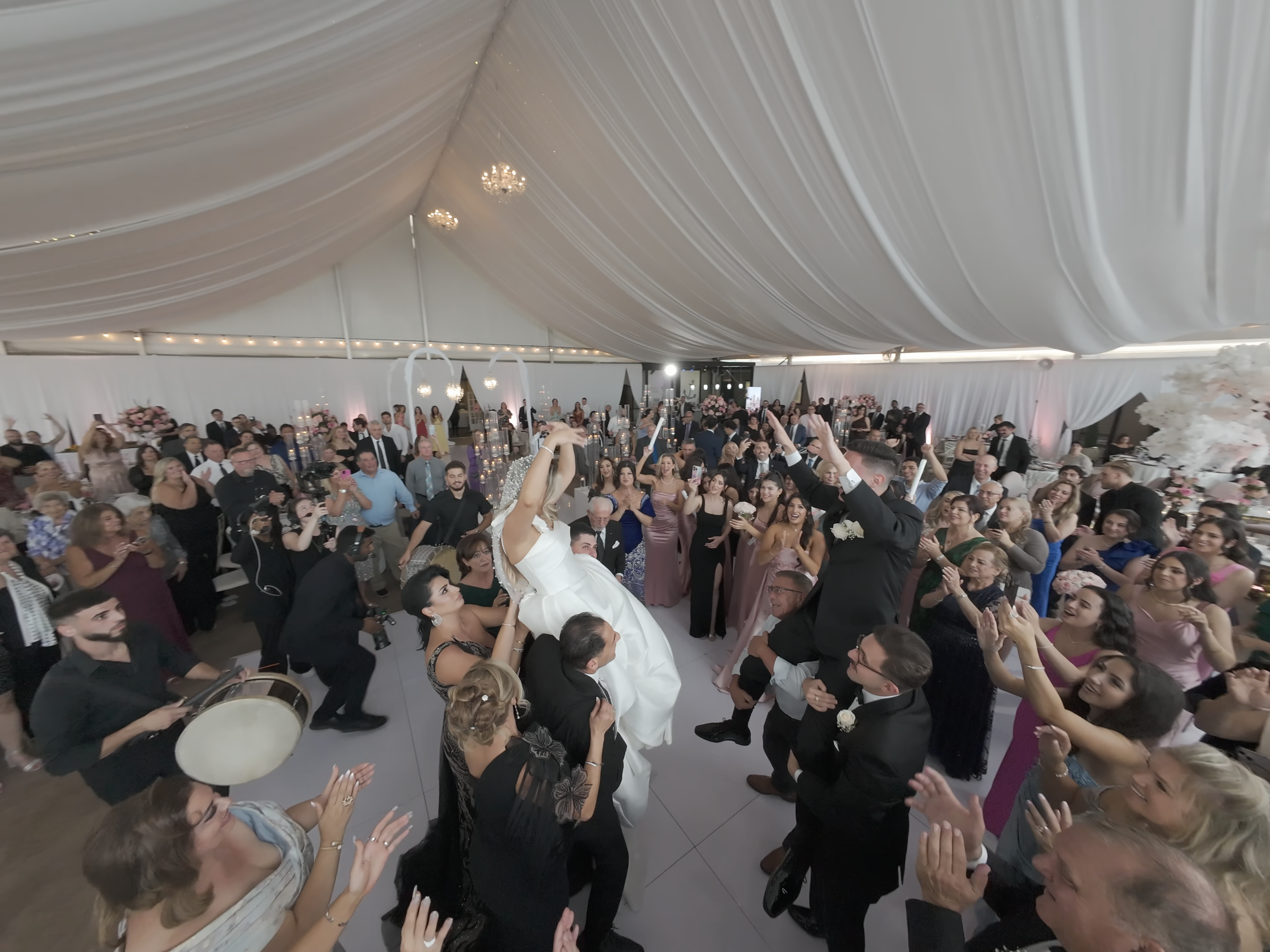 Wedding Dance Flyover